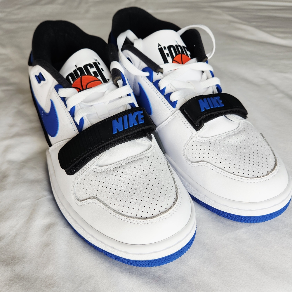 9.5 M - NIKE AIR ALPHA FORCE 88 ROYAL GAME 2023 FN6245-100 Basketball SHOES KICK